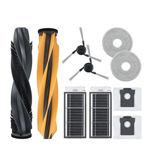 Dreame X50 Ultra/L50 Pro Ultra/L40s Pro Ultra/Mova V50 �^�󕔕i���C�����[���[�T�C�h�u���V Hepa �t�B���^�[���b�v�z�_�X�g�o�b�O�ƌ݊�������(RDG29 with clamp)