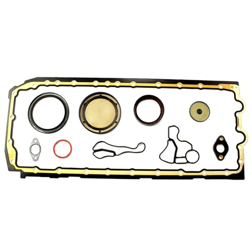 AUCERAMIC 11137600482 N54 N55 Oil Pan Gasket Set Fit for 2008-2018 BMW 135i 135is 335i 335xi 335is 435i 535i 640i 740i 740Li X1 X3 X4 X5 X6 E82 E88 F01 F26 F87 3.0T N54B30 N55B30 11137548031