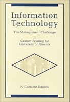 Information Technology: The Management Challenge 0536607710 Book Cover
