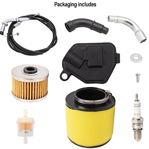 Carburetor Compatible with Honda Fourtrax 300 350 Foreman 400 450 Rancher 350 Carburetor, Replacement for Honda Fourtrax 300 Carburetor, Honda Foreman 450 Carburetor, Honda Rancher 350 Carburetor