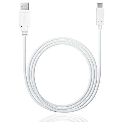 TECHGEAR USB-C to USB 3.1 Charging & Data Sync Cable (10 Gbps 3.3ft/1m) Compatible with iPad 10, iPad Pro 12.9 & iPad Pro 11 2022/2020, Mini 6, Macbooks & Macbook Pro with USB C, Type C Devices,White