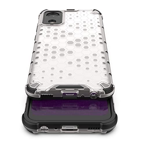 Image of Glasgow Back Case Cover Designed for Samsung Galaxy A03 Core - Transparent