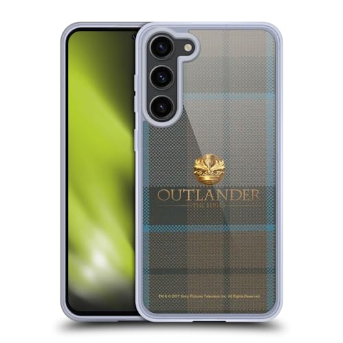 Funda Outlander Mackenzie de gel para Samsung S23+ con diseño escocés