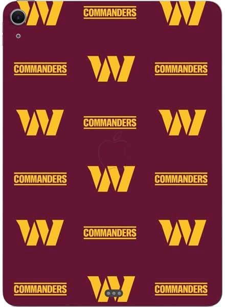 Skinit Decal Tablet Skin Compatible with iPad Air 11in (2024-2025) - Officially Licensed NFL Washington Commanders Blitz Series Design
