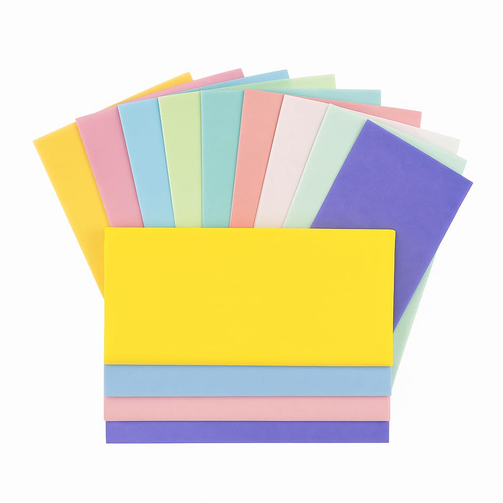 Floralcraft® Tissue Paper Sheets – Pastel Colours Assorted Pack – 75cm x 50cm – Gift Wrapping, Crafts, Floristry & Packaging Paper (50)