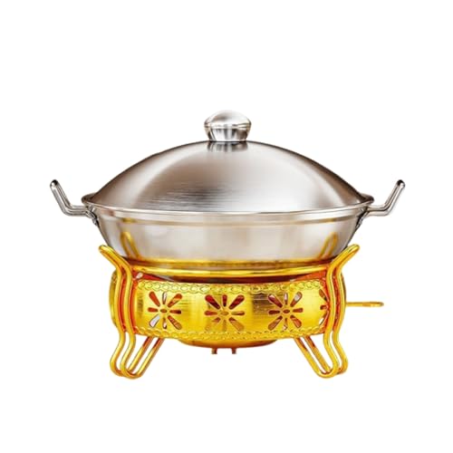 Récipient chauffant en inox pour simplifier le service de table