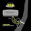 Hawk Any Angle 360 Degree Memory Foam Layered Steel Hunting Tree Seat with 7-Tilt Angle Adjustments, Black