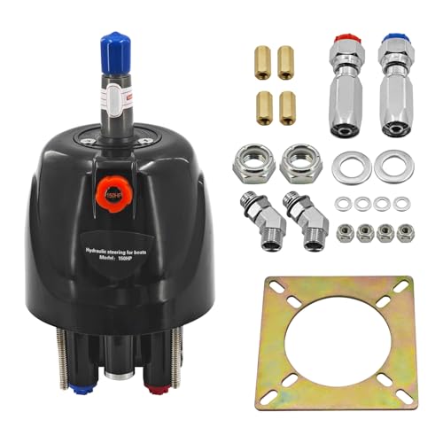 Image of HH5269-3 Outboard Hydraulic Helm Pump Fit for Seastar | 150HP 1.4 Marine Helm Steering Pump