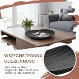 2 sztuki schowków na klucze do korytarza, kolor czarny, owalny