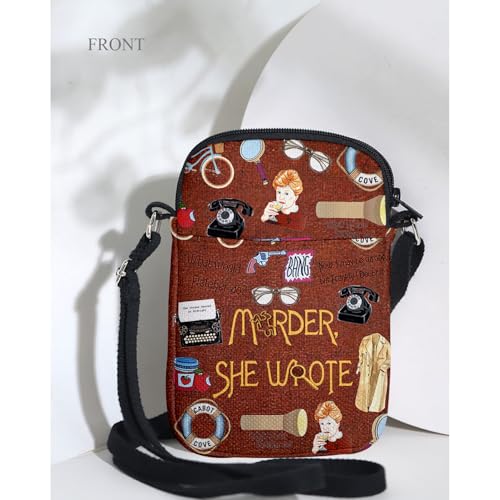 MAOFAED Murder Tv Series Inspired Gift, Murder Mystery Crossbody Bag, True Crime Gift, Halloween Party Favor3
