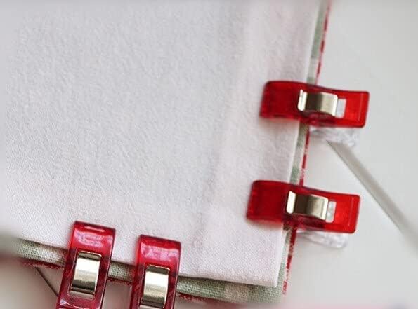 Quilting Clips (100 Pack) - Perfect for Patchwork, Applique& Craft - (Color: A)