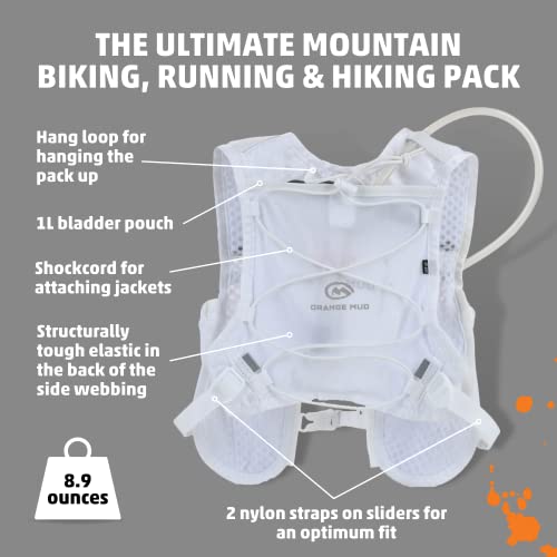 Gear Vest 3.0 - Ideal para Corrida, Ciclismo, Triatlo - Branco