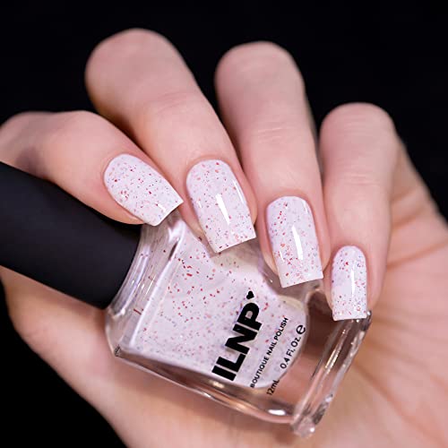 Image of ILNP Heart To Heart - Creamy White Speckled Nail Polish