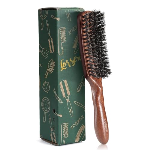 LORSEX Boar Bristle Brush