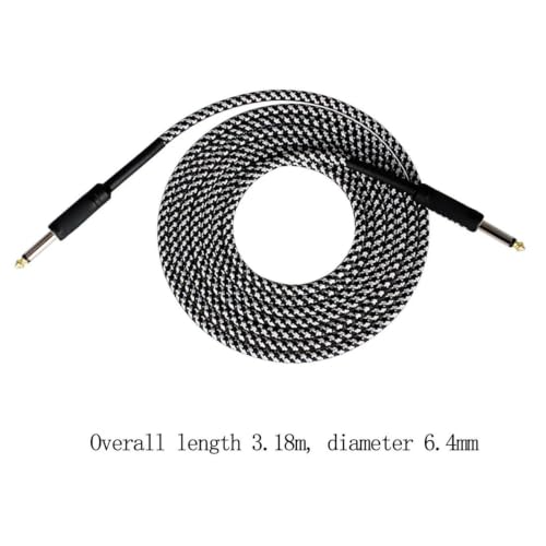 Cable de audio para guitarra contra interferencias con 6 metros 4