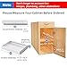 Pull out Cabinet Organizer, Expandable(12