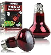 Amazon | LUCKY HERP ヒートグロー 赤外線照射スポットランプ 50W 2個