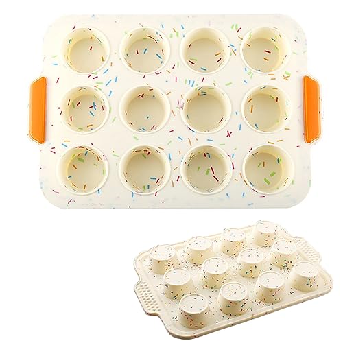 Bandeja para Hornear Mini Baguette, Crujiente y Perforada Antiadherente - Molde para Pan Francés y Panecillos (Colores Dulces)