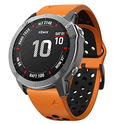 Bracelet Garmin Fenix 3HR silicone pour sport et randonnée