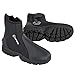 SEAC 6mm Super-Stretch Zippered Hard Sole Dive Boots Booties, Large (10/11)