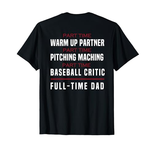 Part Time Warm Up Partner Baseball T-Shirt