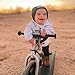 Strider 12” Pro Bike (Silver) + Rocking Base - Helps Teach Baby How to Ride a Balance Bicycle - for Kids 6 Months to 4 Years - Easy Assembly & Adjustments