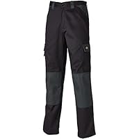 Dickies ED24/7 Cargo Arbeitshose – Robust, Viele Taschen, In Schwarz/Grau, Größe 22
