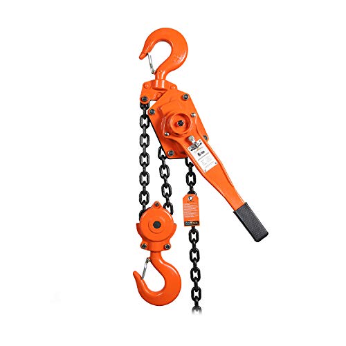 Prowinch 6 Ton Lever Hoist Featuring a 10 ft G100 Chain and Advanced Overload Protection for Safe and Efficient Heavy Lifting Operations