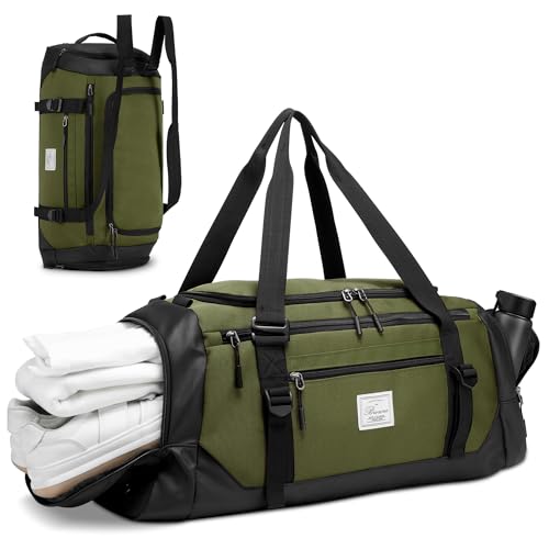 Gym Bag, Gym Bags for Men, Duffle Bag, Gym Bag Men, Duffel Bag, 40L Travel Bag With Shoe Locker, Travel Duffel Bags