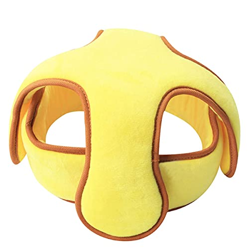 Capacete de segurança para bebês, protetor de cabeça infantil de veludo super macio, chapéu de prote