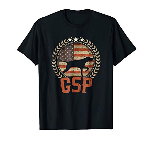 German Shorthaired Pointer American Flag Shirt GSP Patriotic German Shorthaired Pointer American Flag Shirt GSP Patriotic