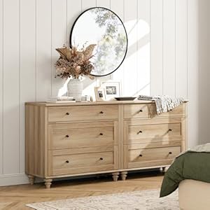 Wampatkidsdresserforbedroomwith6drawersoakbabydresserswithwidechestofdrawersmidcenturymodernwoodenclosetstorageorganizerlargewooddressersforlivingroomnurseryhallway Urban Country Home Decor Wampat kids dresser for bedroom with 6 drawers oak baby dressers with wide chest of drawers mid century modern wooden closet storage organizer large wood dressers for living room nursery hallway urban country home decor