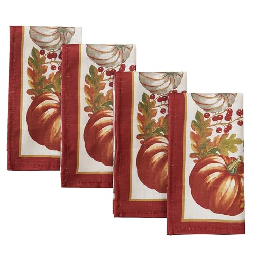 Servilletas cuadradas multicolor Newbridge set de 4 miniatura 1