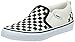 Produktbild Vans Unisex Kinder Asher Slip On Sneaker, Weiß (checkers/black/natural), 37 EU
