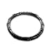 Accents Kingdom Men's Magnetic Hematite Cylindrical Bead Bracelet, 8.5"