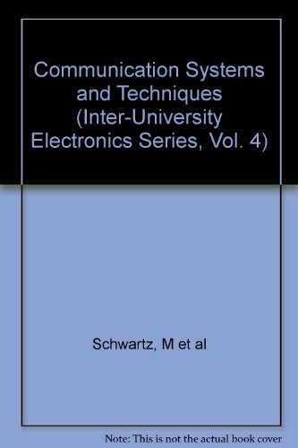 Communication Systems and Techniques (Inter-Uni... B0000CNBG7 Book Cover