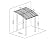 Palram - Canopia Vega 2000 7' x 7' Awning