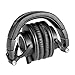 Audio-Technica ATH-M50x Professional Studio Monitor Headphones, Black