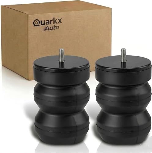 Upgraded Rear Axle Helper Springs Kit Compatible with 2019-2025 Chevrolet Silverado 1500 / GMC Sierra 1500 2WD/4WD Pickup Trucks Rubber Cushion Bump Stop Replace GMRS15
