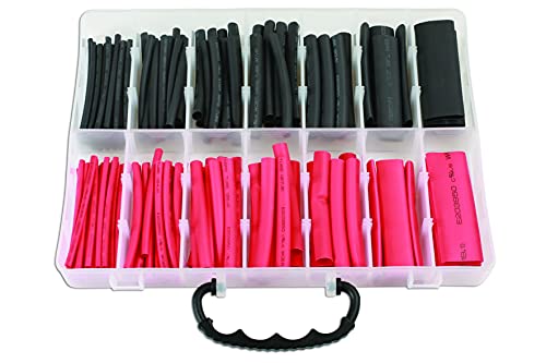 Gaine thermorétractable Connect Workshop Consumables 37197 à double paroi, assortiment 144 pièces