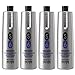 Produktbild 4 x Shampoo S6 No Gelb Anti-Gelb Haar Buntes oder graues Haar - 1000 ml - EchosLine