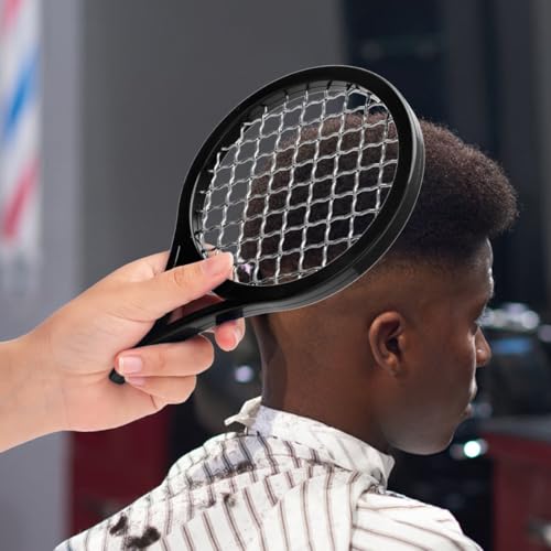 Twist Comb Tennis Racket Style Hair Twisting Tool Hair Brush for Curls Alternative to Hairs Sponges Mesh Design Coils Wave Barber Can Achieve and Maintain Textured