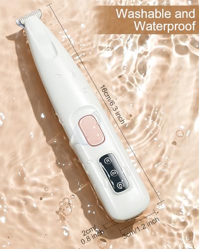Image of Dog Clipper, Silent & Effective Pet Grooming with LED Light, USB Rechargeable for Cats & Dogs