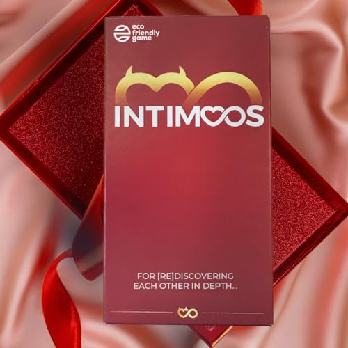 GUATAFAC Intimoos - Couples Card Game - Rediscover Your Partner - Perfect Valentine's Day Gift
