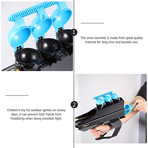 FAVOMOTO 3Pcs Lançador de Bola de Neve Brinquedos Lançador de Bola de Neve Fabricante de Bola de Nev