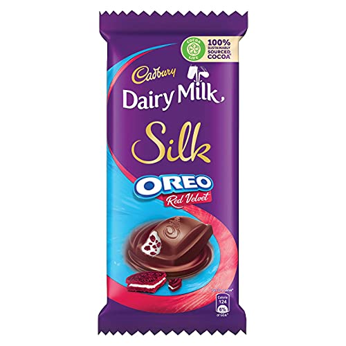 Image of Cadbury Dairy Milk Silk Oreo Red Velvet, 2 x 130 g