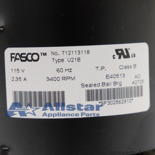 93W13 Furnace Inducer Blower Motor