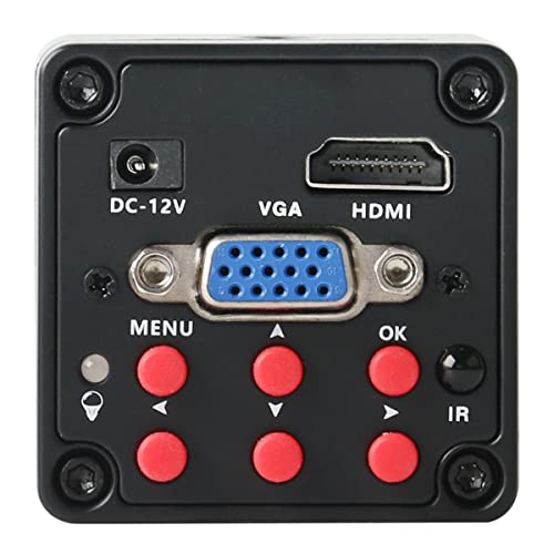 Microscope 100X 130X 180X 200X 300X 500X Industry Video Microscope Camera Zoom C-Mount Lens(with 200X Lens)