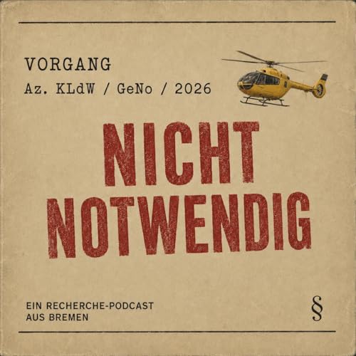 Nicht notwendig cover art