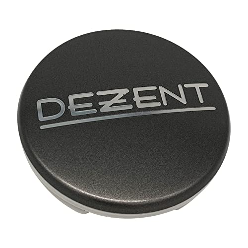 Dezent ZT 2010 / N07 Anthracite Mat Cache-moyeux et cache-centre 60 mm Lot de 1